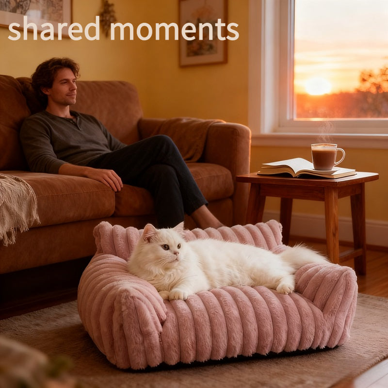 PurrCloud Fluffy Cat Couch