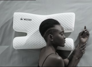 Anti-Wrinkle Side-Sleeper Beauty Pillow