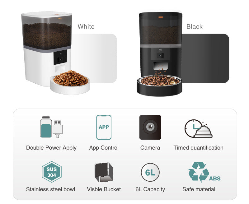 SmartPaw Pet Feeder with Camera