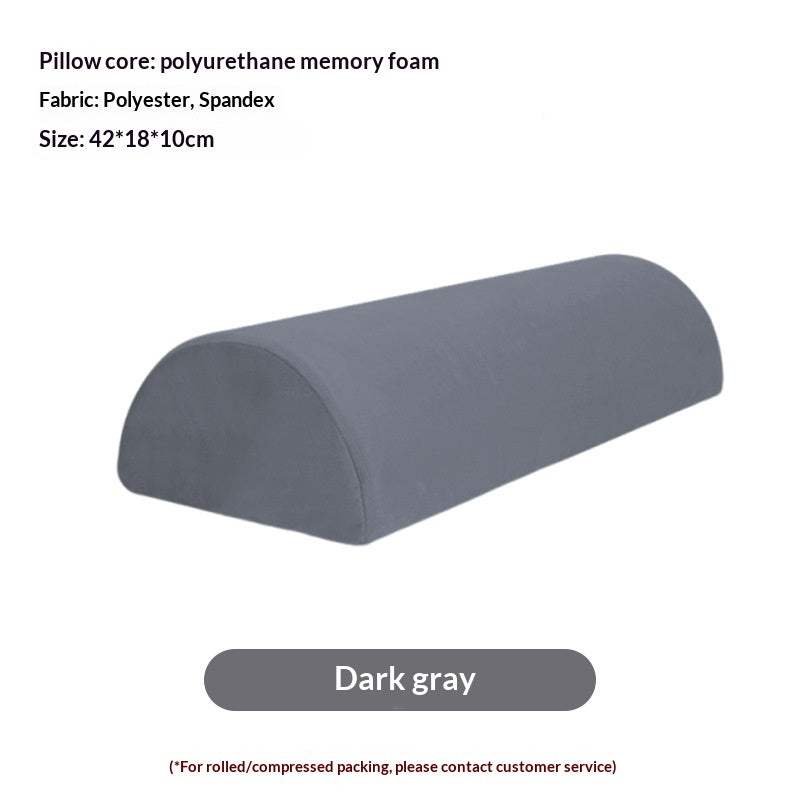 Semicircular Memory Foam Lumbar Pillow