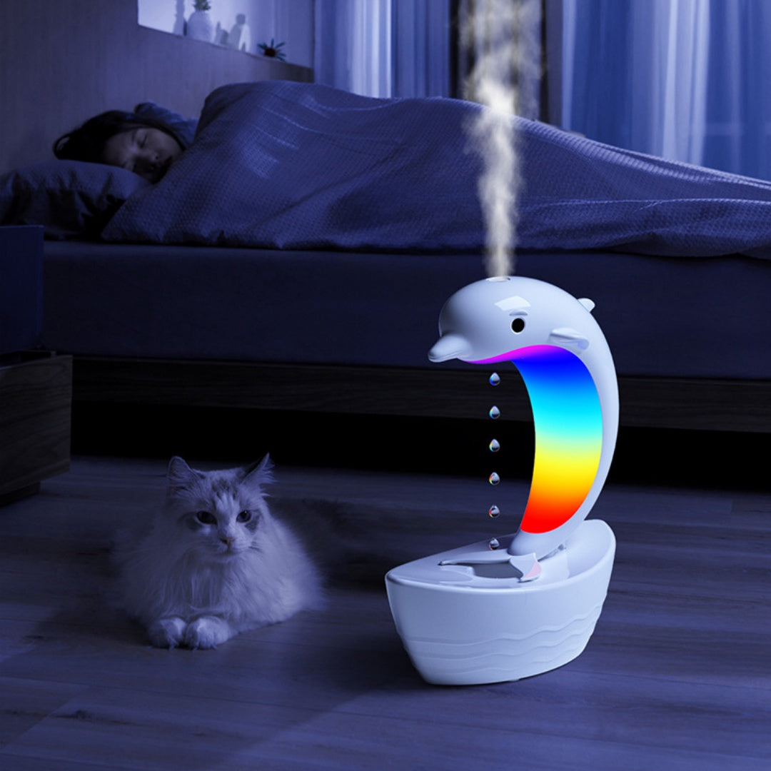 AuraMist — Anti-Gravity Humidifier Speaker