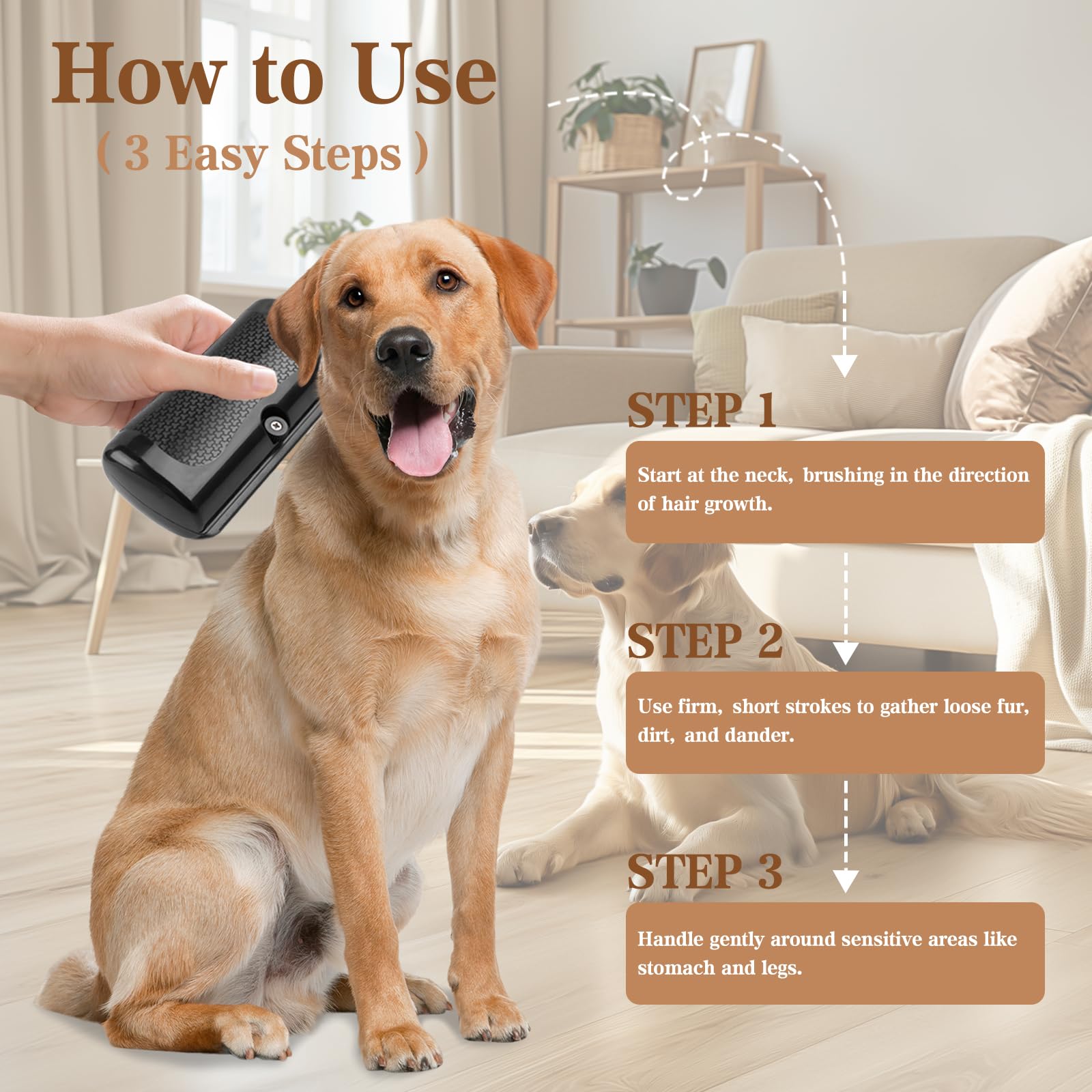 FurGone Deshedding Brush