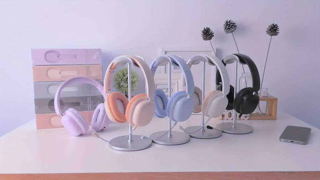 BassBuds Over-Ear Wireless Headphones