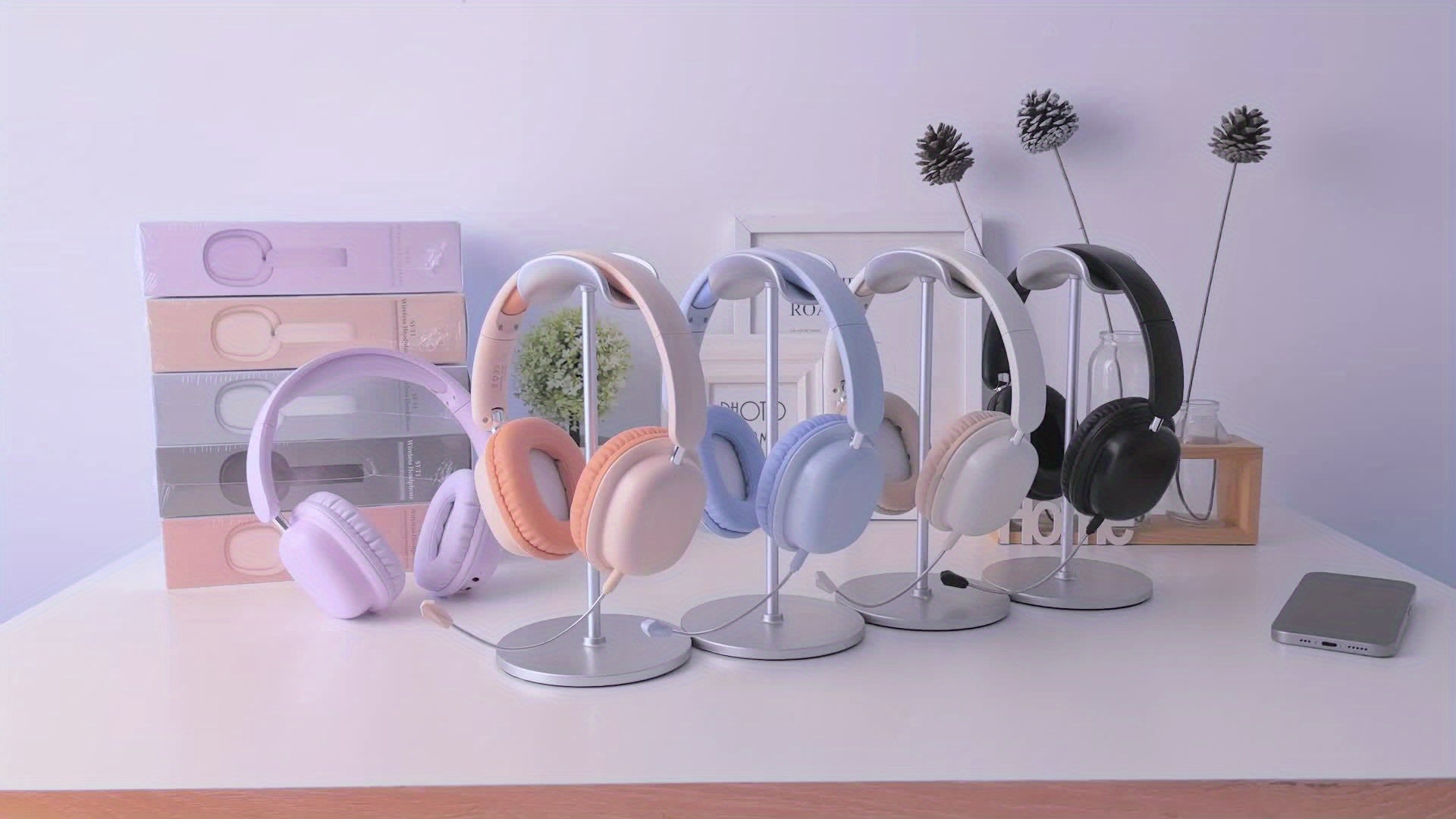 BassBuds Over-Ear Wireless Headphones
