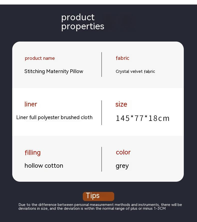 Detachable Splicing Pregnancy Pillow