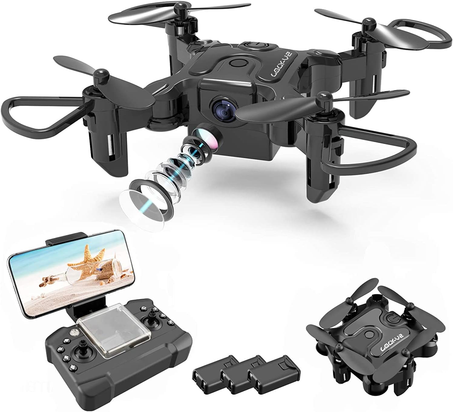 SkyShot Mini Selfie Drone (HD Camera)