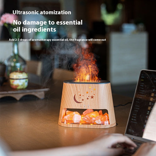 Flame Aroma Diffuser — 3D Flame Humidifier & Essential Oil Diffuser