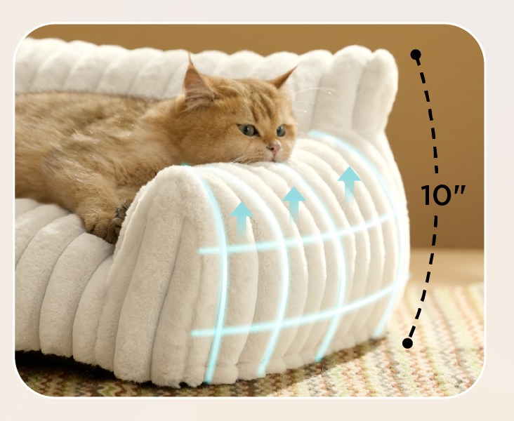 PurrCloud Fluffy Cat Couch