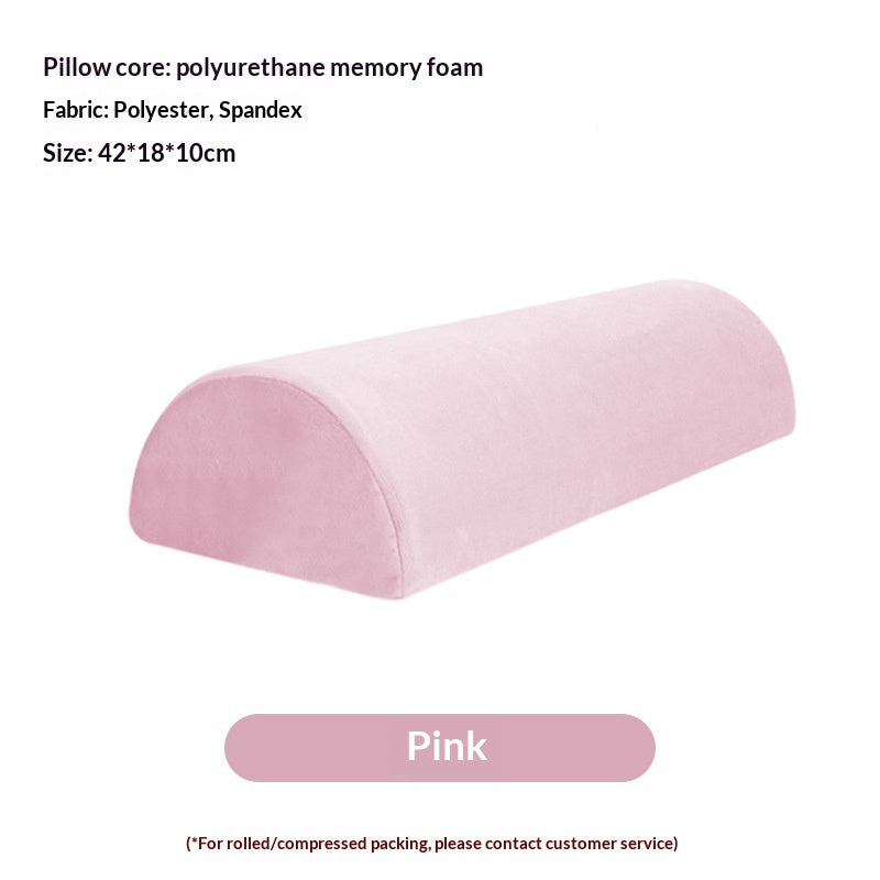 Semicircular Memory Foam Lumbar Pillow