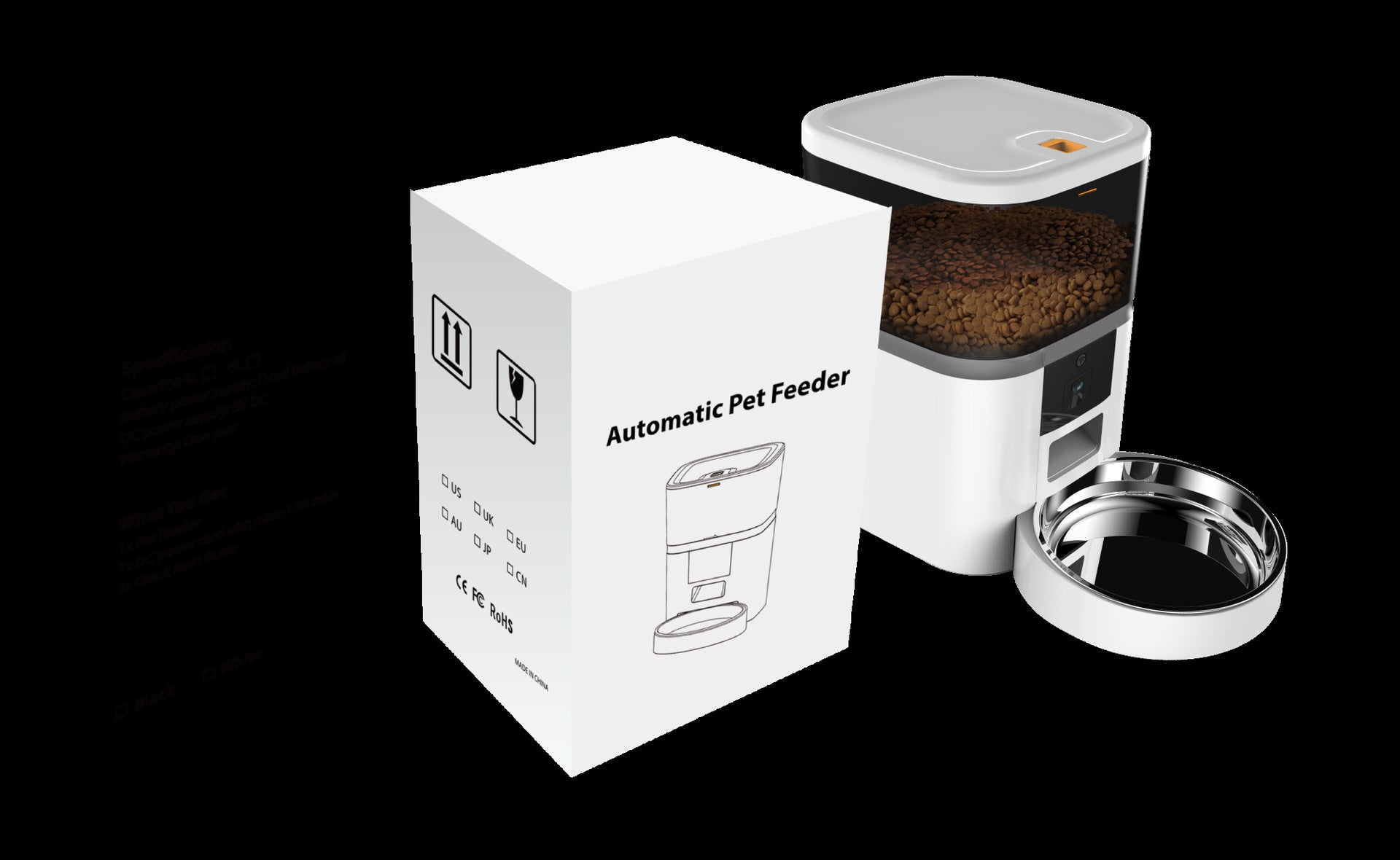 SmartPaw Pet Feeder with Camera