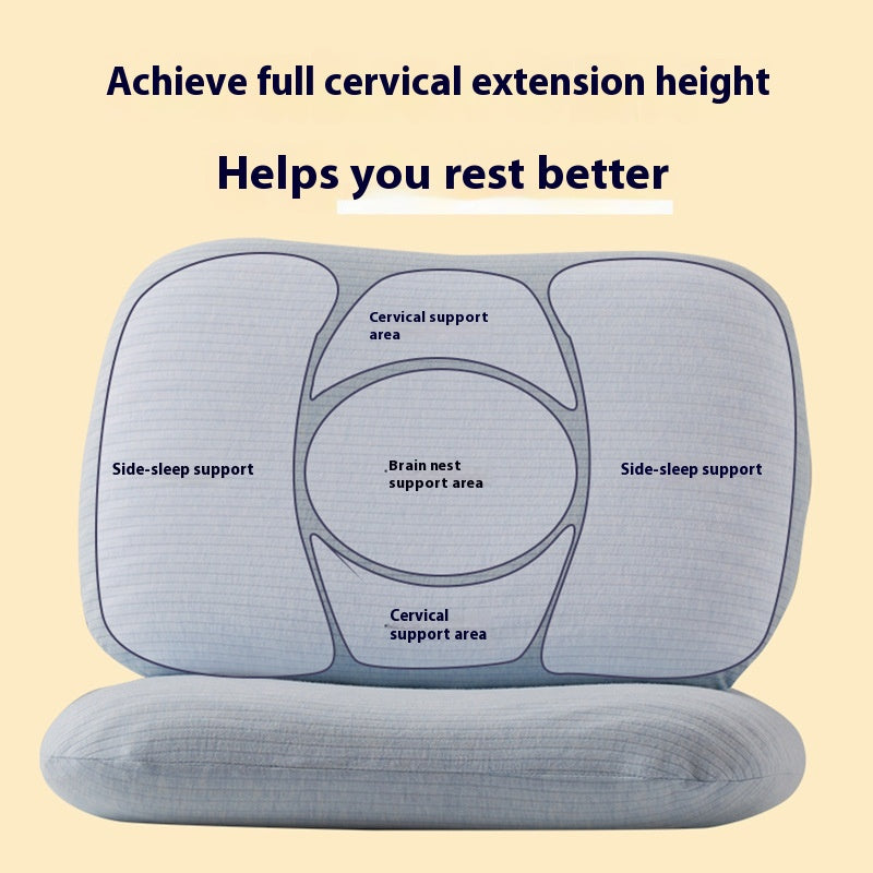 Natural Latex Pressure-Free Neck Pillow