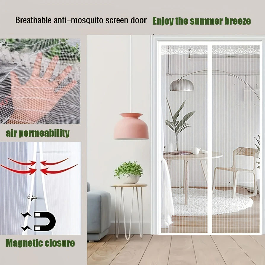 MagicMesh Auto-Close Screen Door
