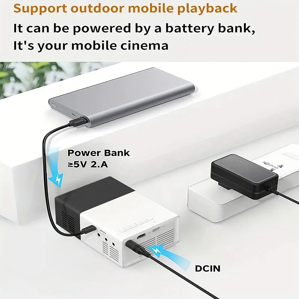 CineGo Mini Phone Projector (1080p HD)