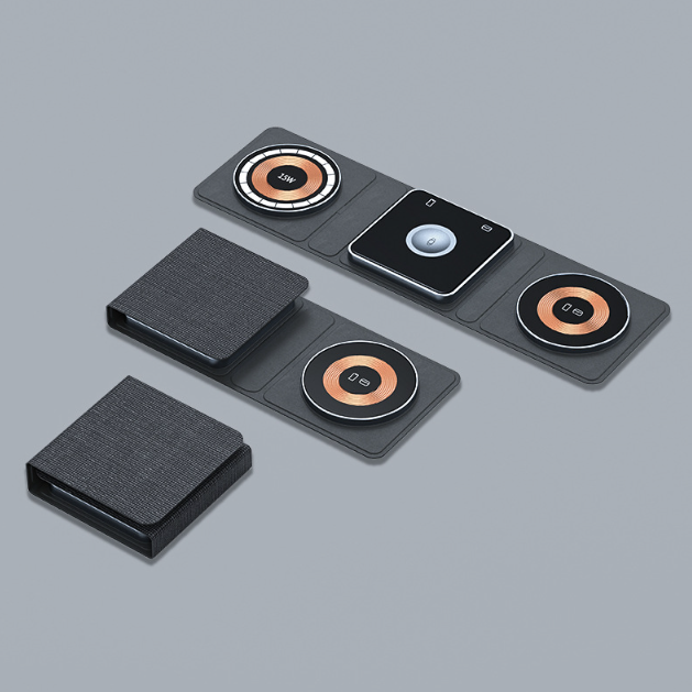 3-in-1 Foldable Magnetic Charging Station
