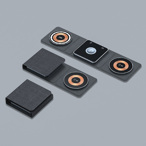 3-in-1 Foldable Magnetic Charging Station