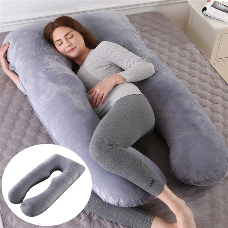 Cooling Ice-Silk Maternity Support Pillow