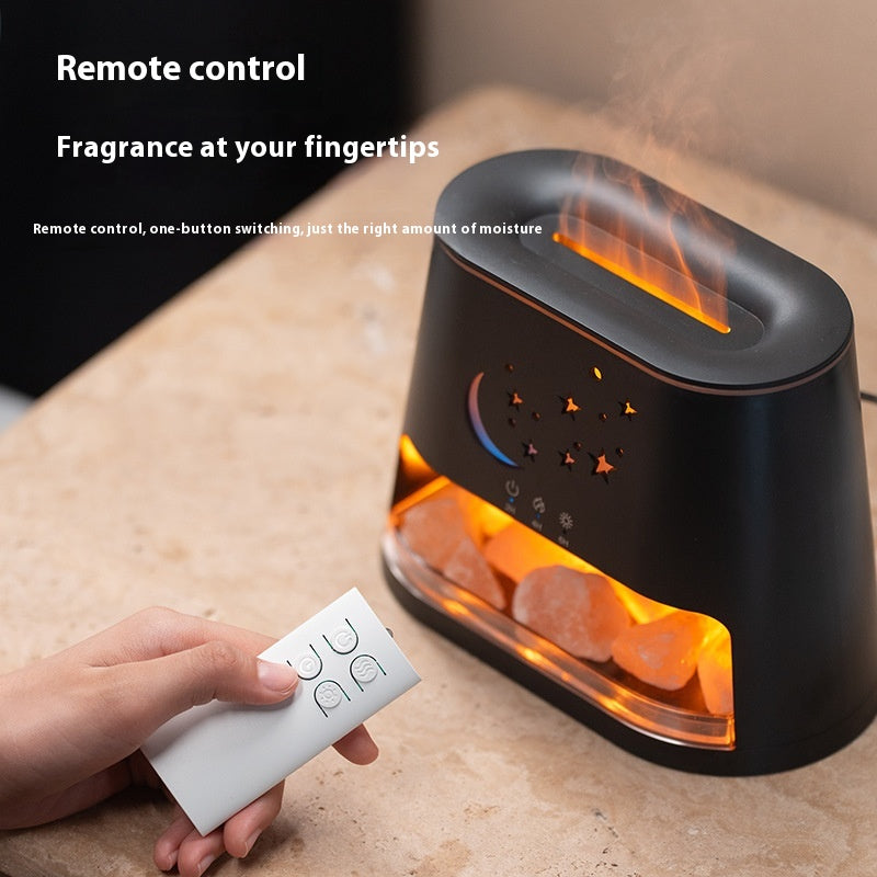 Flame Aroma Diffuser — 3D Flame Humidifier & Essential Oil Diffuser