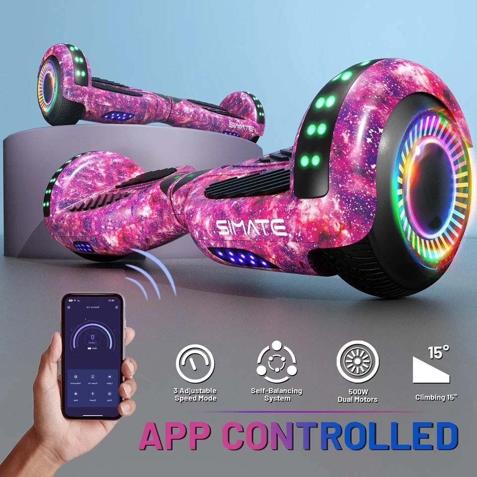 GlideX LED Hoverboard (Bluetooth)