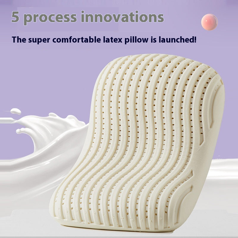 Natural Latex Pressure-Free Neck Pillow