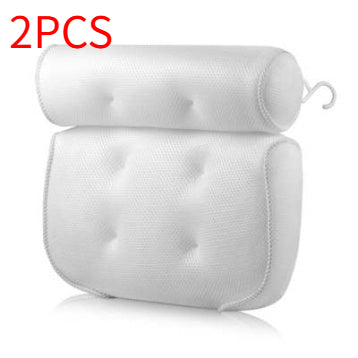 Spa Bath Pillow with Suction Cups