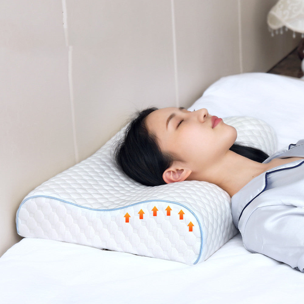 Slow-Rebound Memory Neck Pillow