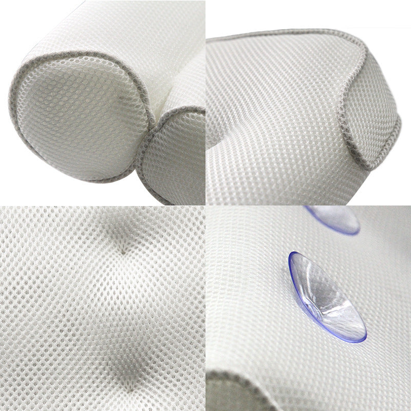 Spa Bath Pillow with Suction Cups