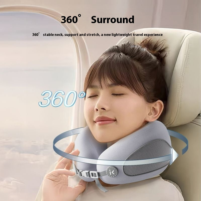 Portable Latex Travel Neck Pillow