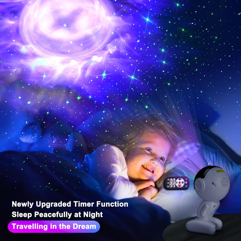 Astronaut Galaxy Projector Night Light